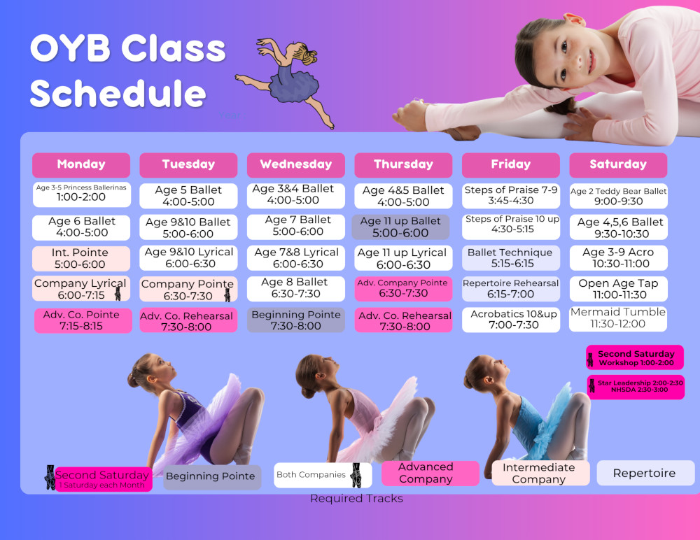 dance classes in bluffton south carolina at Okatie Youth Ballet